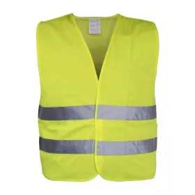 Fényvisszaverő mellény - XXL, sárga, 130g