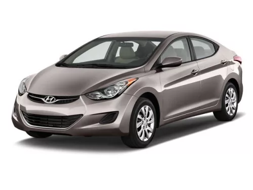 HYUNDAI ELANTRA (MD) 3D GUMIMATTEN (2011-2016)
