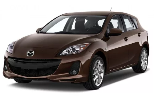 MAZDA 3 (BL) 3D GUMIMATTEN (2009-2013)