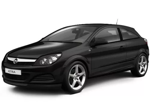 OPEL ASTRA H GTC 3D GUMIMATTEN (2004-2012)