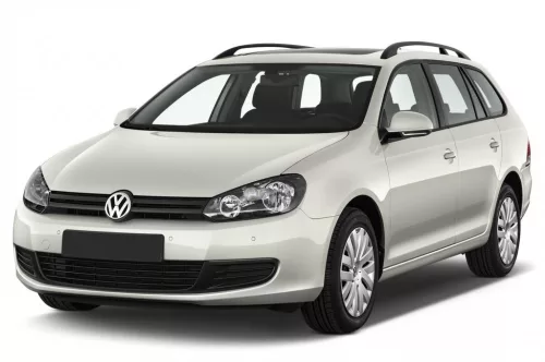 VW GOLF VI (5K) VARIANT 3D GUMIMATTEN (2009-2012)