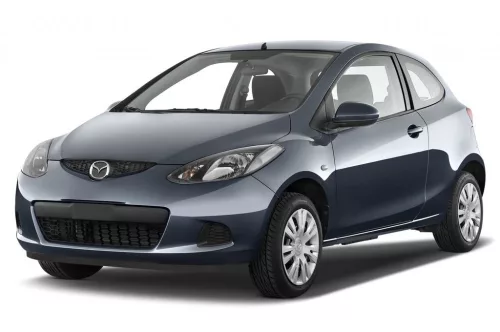 MAZDA 2 (DE) 3D GUMIMATTEN (2007-2014)