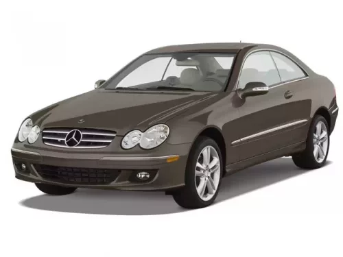 MERCEDES-BENZ CLK 3D GUMIMATTEN (2002-2009)
