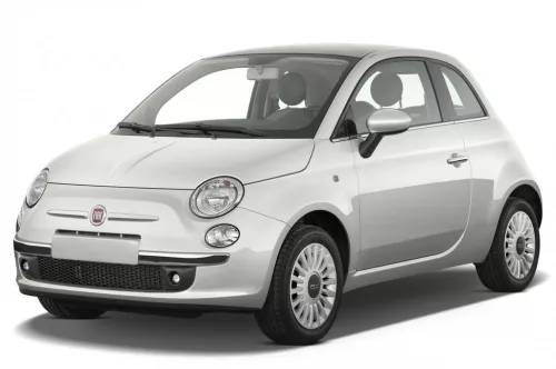 FIAT 500 (312/FF) 3D GUMIMATTEN (2007-2015)