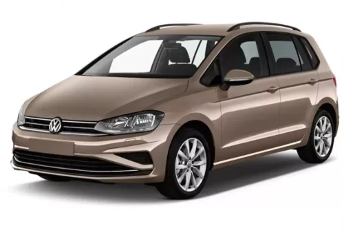 VW GOLF SPORTSVAN 3D GUMIMATTEN (2014-2022)