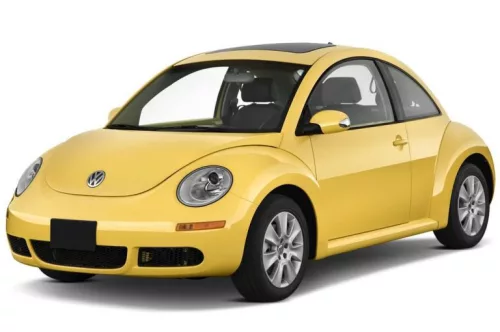 VW BEETLE 3D GUMIMATTEN (1998-2012)