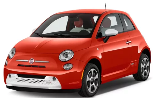 FIAT 500E 3D GUMIMATTEN (2015-2020)