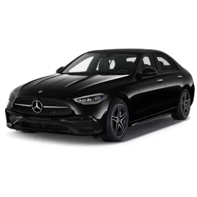   MERCEDES C Class W206 2021-> hátsó küszöbvédő (2db) - fényes ezüst - Avisa