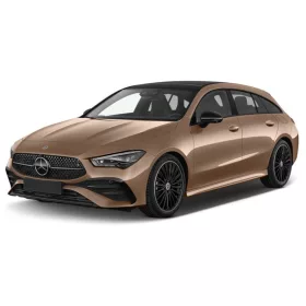   MERCEDES CLA II SHOOTING BRAKE (X118) 2019-> hátsó küszöbvédő (2db) - fényes ezüst - Avisa