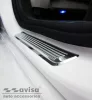 MERCEDES GLA X156 2013-2017, FL2017-2019 hátsó küszöbvédő (2db) - fényes ezüst - Avisa