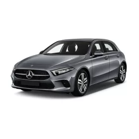   MERCEDES A Class IV W177 / V177 limousine / hatchbatck 5D 2018-> hátsó küszöbvédő (2db) - fényes ezüst - Avisa