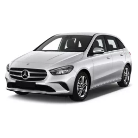   MERCEDES B Class III W247 2018-> / AMG 2018-> hátsó küszöbvédő (2db) - fényes ezüst - Avisa