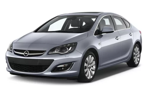 OPEL ASTRA IV J limousine 2012-> küszöbvédő "Special Edition" (4db) - szatén ezüst - Avisa
