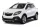 OPEL MOKKA / MOKKA X 2012-2016, FL2016-2020 küszöbvédő "Exclusive" (4db) - szatén ezüst - Avisa