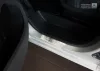 OPEL VIVARO III 2019-> küszöbvédő "Embossed rectangles" (2db-hátsó) - szatén ezüst - Avisa