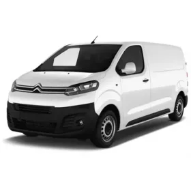   CITROEN JUMPY III 4D 2016-> küszöbvédő "Embossed rectangles" (2db-első) - fekete - Avisa
