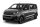 OPEL ZAFIRA LIFE 2019-> küszöbvédő "Embossed rectangles" (2db-első) - fekete - Avisa