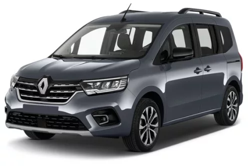 RENAULT KANGOO III 2021-> küszöbvédő blue '' HYBRID '' (4db) - fényes fekete - Avisa