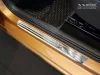 VOLKSWAGEN TIGUAN II ALLSPACE 2017-2020, FL2020-> küszöbvédő "Special Edition" (króm felirat) - szatén ezüst - Avisa