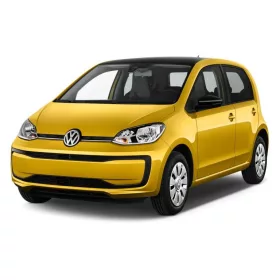   VOLKSWAGEN UP 2012-2016, FL 2016-> küszöbvédő "Special Edition" (króm felirat) (4db) - szatén ezüst - Avisa