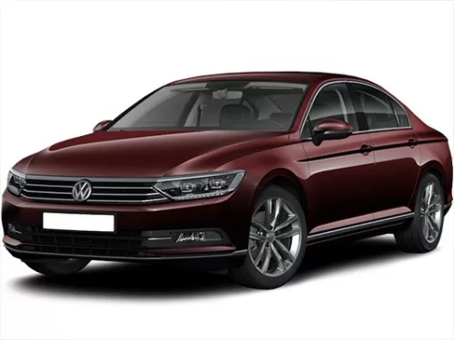VOLKSWAGEN PASSAT B8 (variant / limousine) 2014-2019, FL2019-> küszöbvédő "lines" (4db) - szatén ezüst - Avisa