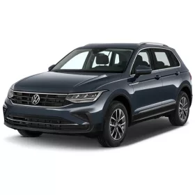   VOLKSWAGEN TIGUAN II 2015-2020, FL2020-> küszöbvédő blue '' HYBRID '' (4db) - fényes fekete - Avisa