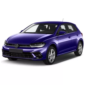   VOLKSWAGEN POLO MK6 (AW) (2017-) küszöbvédő "Special Edition" (4db) - fekete - Avisa