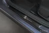 VOLKSWAGEN POLO MK6 (AW) (2017-) küszöbvédő "Special Edition" (4db) - fekete - Avisa