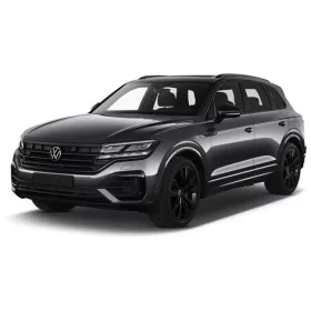   VOLKSWAGEN TOUAREG III 2018-> küszöbvédő blue '' HYBRID '' (4db) - fényes fekete - Avisa