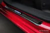 VOLKSWAGEN MULTIVAN T7 2021-> küszöbvédő "HYBRID" (4db) - fényes fekete - Avisa