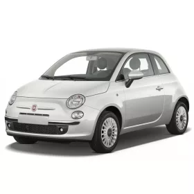 FIAT 500 (312/FF) AUTO GUMMIMATTEN (2007-2015)