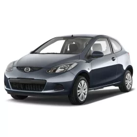 MAZDA 2 (DE) AUTO GUMMIMATTEN (2007-2014)
