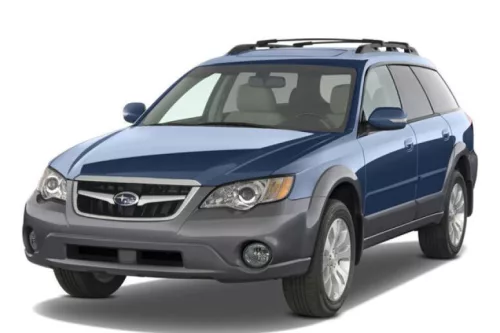 SUBARU OUTBACK (BP) AUTO GUMMIMATTEN (2003-2009)