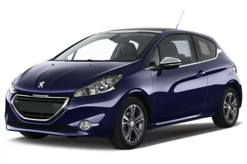 PEUGEOT 208 AUTO GUMMIMATTEN (2012-2019)