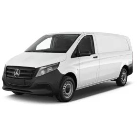   MERCEDES-BENZ VITO VAN (W639) REZAW-PLAST GUMMI FUẞMATTEN (2015-)