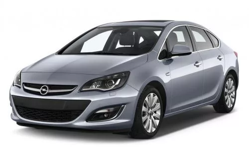 OPEL ASTRA J SEDAN REZAW-PLAST GUMMI FUẞMATTEN (2009-2019)