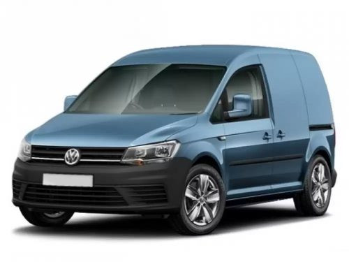 VW CADDY (VAN) REZAW-PLAST GUMMI FUẞMATTEN (2015-2020)