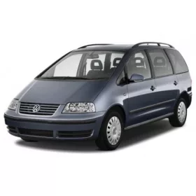 VW SHARAN (7M) REZAW-PLAST GUMMI FUẞMATTEN (1995-2010)