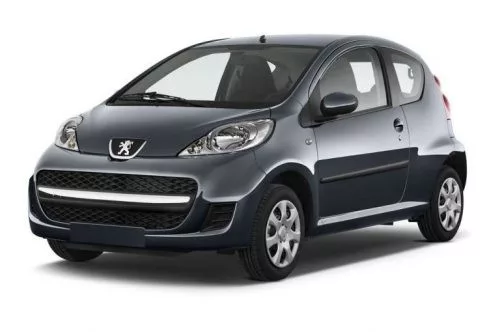 PEUGEOT 107 REZAW-PLAST GUMMI FUẞMATTEN (2005-2014)