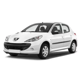 PEUGEOT 206 REZAW-PLAST GUMMI FUẞMATTEN (1998-2009)