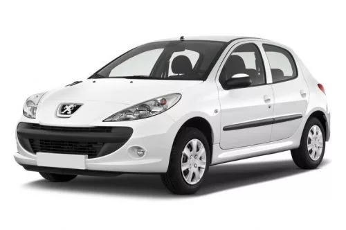 PEUGEOT 206 REZAW-PLAST GUMMI FUẞMATTEN (1998-2009)