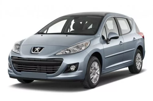 PEUGEOT 207 SW REZAW-PLAST GUMMI FUẞMATTEN (2006-2012)