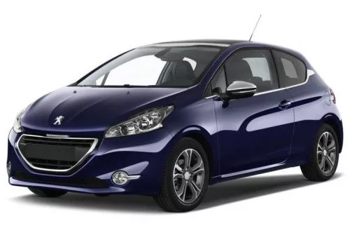 PEUGEOT 208 REZAW-PLAST GUMMI FUẞMATTEN (2012-2019)