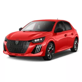 PEUGEOT E-208 REZAW-PLAST GUMMI FUẞMATTEN (2019-)