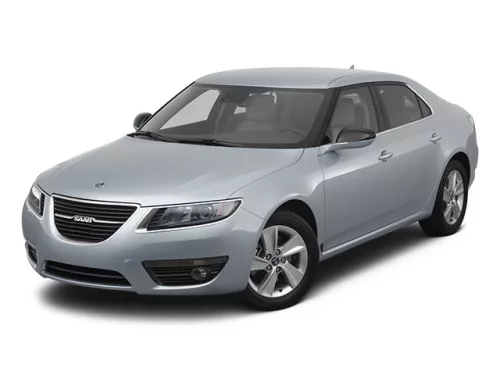 SAAB 9-5 REZAW-PLAST GUMMI FUẞMATTEN (2010-2012)