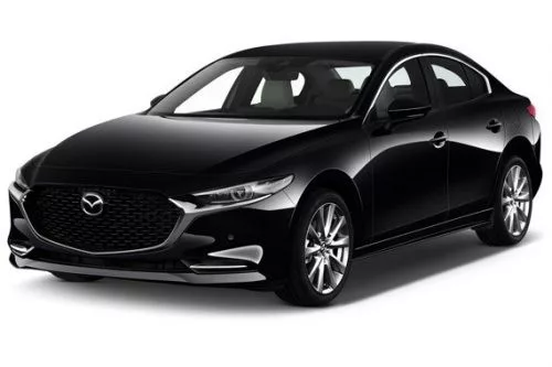 MAZDA 3 (BP) SEDAN REZAW-PLAST GUMMI FUẞMATTEN (2019-)