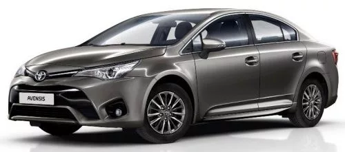 TOYOTA AVENSIS (T270) REZAW-PLAST GUMMI FUẞMATTEN (2015-2019)