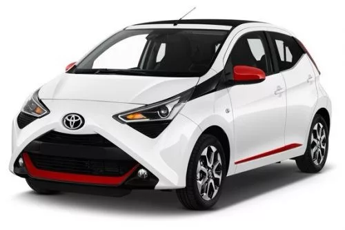 TOYOTA AYGO REZAW-PLAST GUMMI FUẞMATTEN (2014-2021)