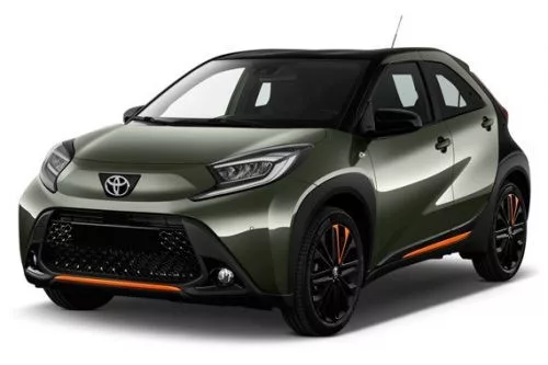 TOYOTA AYGO X REZAW-PLAST GUMMI FUẞMATTEN (2022-)