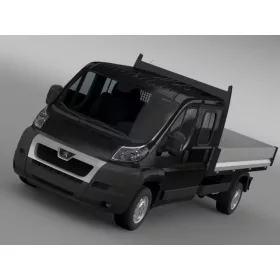 PEUGEOT BOXER DUPLAKABINOS  AUTO GUMMIMATTEN (2006-2014)